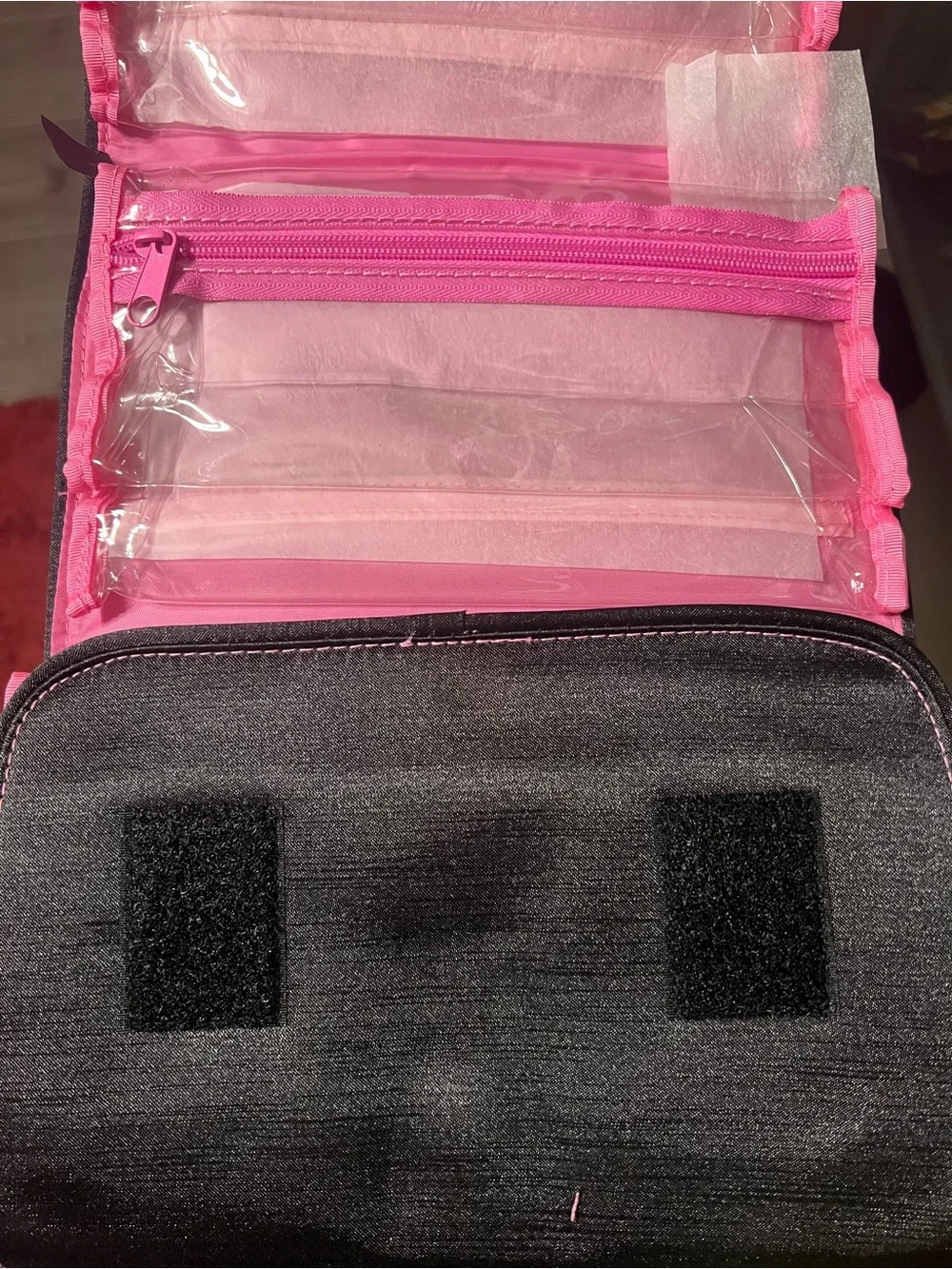 Mary Kay Hanging/roll up makeup bag Organizer - Pink